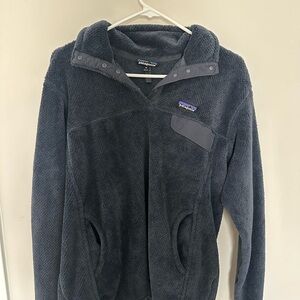 Patagonia Charcoal Fleece Jacket